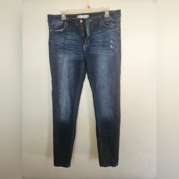 KanCan Denim - KanCan Dark Blue Women's Skinny Jeans
